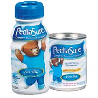 PediaSure Complete Balanced Nutrition Liquid, Vanilla With Fiber - 8 Oz / Tin / 24 Ea