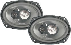 Vibe Zero ZX69 6x9 3-Way 255 Watts Co-Axial Speakers