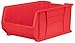 Akro-Mils 30289 Super Size Plastic Stacking Storage Akro Bin, 24-Inch D by 18-Inch W by 12-Inch H, Red