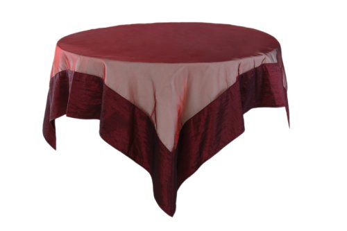 Nappe Organza/Taffetas Rouge Mod�le Daphn�e