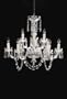 Waterford Crystal LISMORE NINE ARM Chandelier