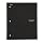 Five Star Wirebound Notebook, 1-Subject, 100-Count, College Rule, Black (72057)