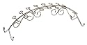 Chrome and Metal Wine Stopper Holder