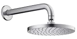 Hansgrohe 7-Inch Shower Head, Stainless Steel Optic #28484801