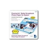 Epson PremierArt Matte Scrapbook 8.5 x 11 Photo Paper, 20 Sheets