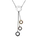 Tommy Hilfiger Damen-Halskette Edelstahl IP gold/ros&eacute;gold 444 mm 2700036