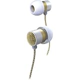 BLISS EARPHONES PLATINUM WOMENS CLOTH WHT GOLD