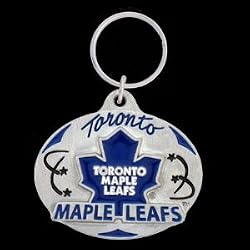 Toronto Maple Leafs Team Key Ring - NHL Hockey Fan Shop Sports Team Merchandise