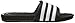 adidas Men's Adissage 2.0 Slides Sandal, Black/White/Black, 10
