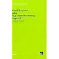S�mtliche Werke: Ethik in geometrischer Ordnung dargestellt: BD 2