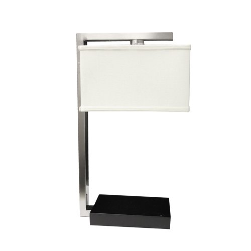 ORE International 6336T 24-Inch H Floating Shade Modern Table Lamp
