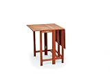 Merxx Doppelklapptisch Rio rechteckig, Eukalyptus Holz mit FSC Zertifikat