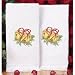Jingle Bells Terry Towel Pair Stamped Cross-Stitch Kit