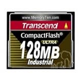 Transcend Ultra Speed Industrial - Flash memory card - 128 MB - 100x - Comp ....