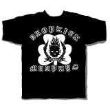 Buy Dropkick Murphys - White Shamrock T-Shirt (Black) by Dropkick Murphys
