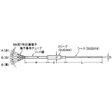 シース白金測温抵抗体 E52-P15A D=3.2 8M