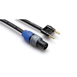 Brand New Hosa Skt-605bn 5 Foot Neutrik Speakon to Dual Banana Speaker Cable