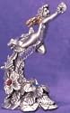 Diamond-Cut Angel Figurine