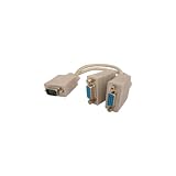 Adaptateurs ecran - Cable 1 vga /m vers 2 vga /f
