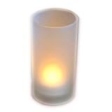 �X�}�[�g�L�����h�� �P3�d�r���V���O���p�b�N �z���C�g LG001 ���E�\�N�̉��̂悤�Ƀ��A���ɗh��߂��_���i�O���X1�t���@�d�r���^�����E�\�N�j