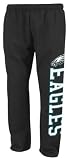 NFL Men's Philadelphia Eagles Shuffle Left Fleece Pant (Black , X-Large)