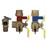 Rheem RTG20220 Tankless Water Heater Service Valve Kit with Pressure Relief Valve