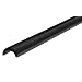 Independent Warehouse 60-6792-3 Knuffi Type R30 Polyurethane Foam Pipe Bumper Guard, 196-3/4" Length x 2" Width x 1" Height, Black