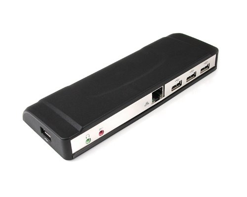 StarTech.com Universal Laptop USB 2.0 Docking Station with Audio and Ethernet