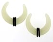 Glow in the Dark Acrylic Pincher Light Green 00g - Sold as Pair