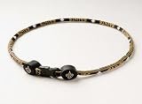 New Orleans Saints Titanium Core Sport Necklace