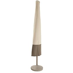 Veranda Patio Umbrella Cover 78902, Pebble, Fits Umbrellas up to 125" Diameter