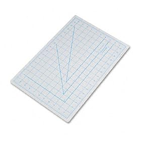 X-ACTO X7761 - Self-Healing Cutting Mat, Nonslip Bottom, 1 Grid, 12 x 18, Gray