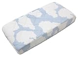 Argington Planes and Clouds Organic Changing Pad Baby Bedding