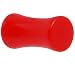 6 Gauge Red Acrylic Saddle Plug