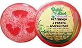 Hawaiian Loofah Glycerin Soap Persimmon and Papaya 4 Bars