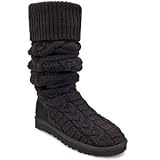 UGG Australia Womens Over The Knee Twisted Cable Boots
