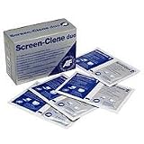 Produkt-Bild: AF SCR020 Screen-Clene duo Reinigungst&uuml;cher 8,6x12,4x5cm silber/blau Inh.20 Paar