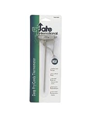 Buy Deep Fry and Candy Thermometer Steel and Glass Design - Full-size 100F to 400F