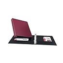 Avery Durable Binder with 1-Inch Slant Ring, Holds 8.5 x 11-Inch Paper, Burgundy, 1 Binder (27252)
