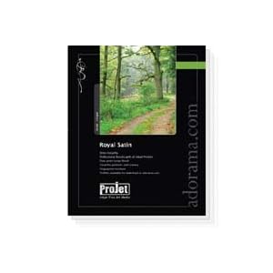 Adorama Projet Royal Satin Pearl Surface - Resin coated water resistant satin photo paper... by