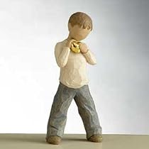 Willow Treet 26142 Heart of Gold Resin Figurine