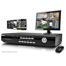 Swann Communications 4-Channel DVR with Network and 3G Capability, Model# SWDVR-42600H