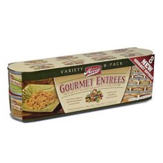Merrick Gourmet Entrees Cat Canned Food Variety Pack, 3.20-Ounce, 3 Packs of 8