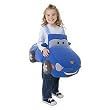 Child's Blue Race Car Costume (Size: Small 5-7)