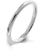 2mm High Polished Stainless Steel Eternity Wedding Band - Size: 5-12
