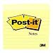 Post-it Notes (3-inch x 3-inch) Canary Yellow, Lined, 100-Sheet Pads (Pack of 6)