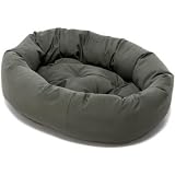 Pet Supplies : 27" Donut Bed - Olive