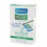 SmartMouth 12 Hour On-the-Go Activated Mouthwash Packets, Fresh