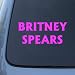 BRITNEY SPEARS - Circus Womanizer - Vinyl Car Decal Sticker #1844 | Vinyl Color: Pink