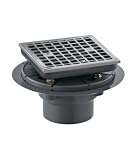 Square Design Tile-In Shower Drain Finish: Polished Chrome